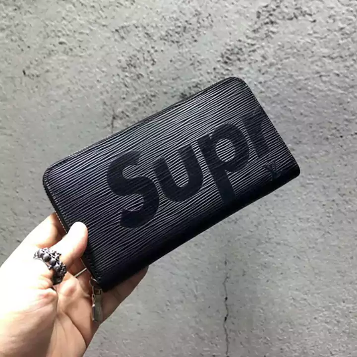 シュプリーム ヴィトン 財布 ファスナー開閉式